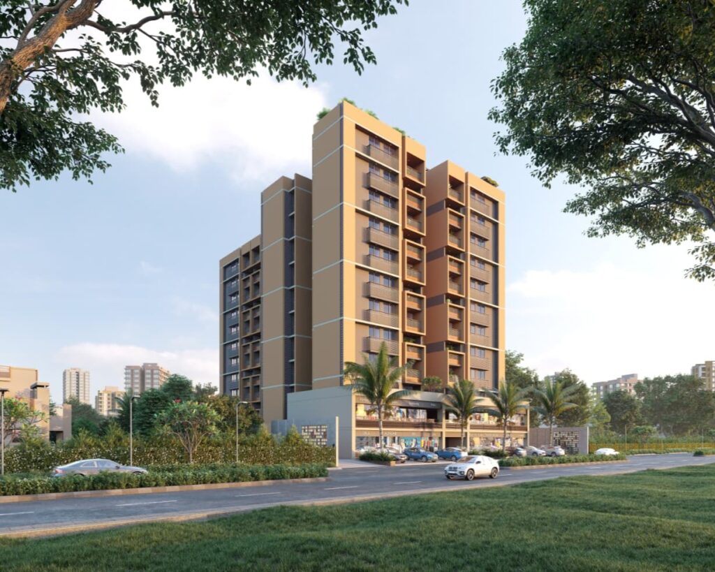 Mapple Sky View residential project with modern apartment architecture and landscaped surroundings